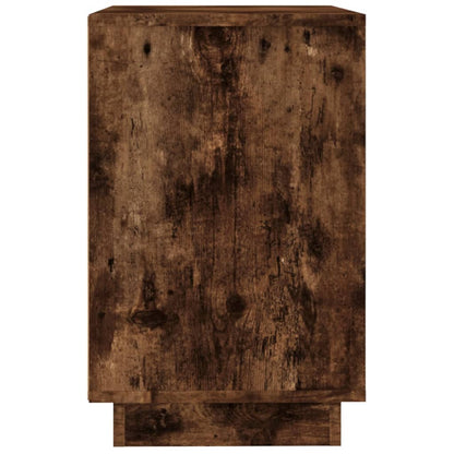 Credenza Rovere Fumo 102x35x60 cm in Legno Multistrato | homemem39