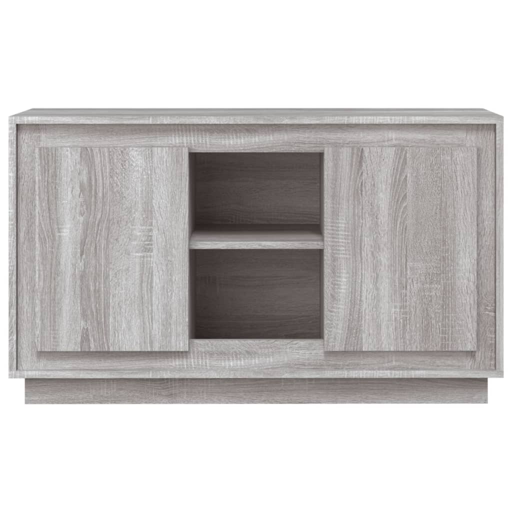 Credenza Grigio Sonoma 102x35x60 cm in Legno Multistrato | homemem39