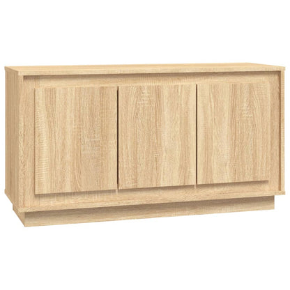 Credenza Rovere Sonoma 102x35x55 cm in Legno Multistrato - homemem39