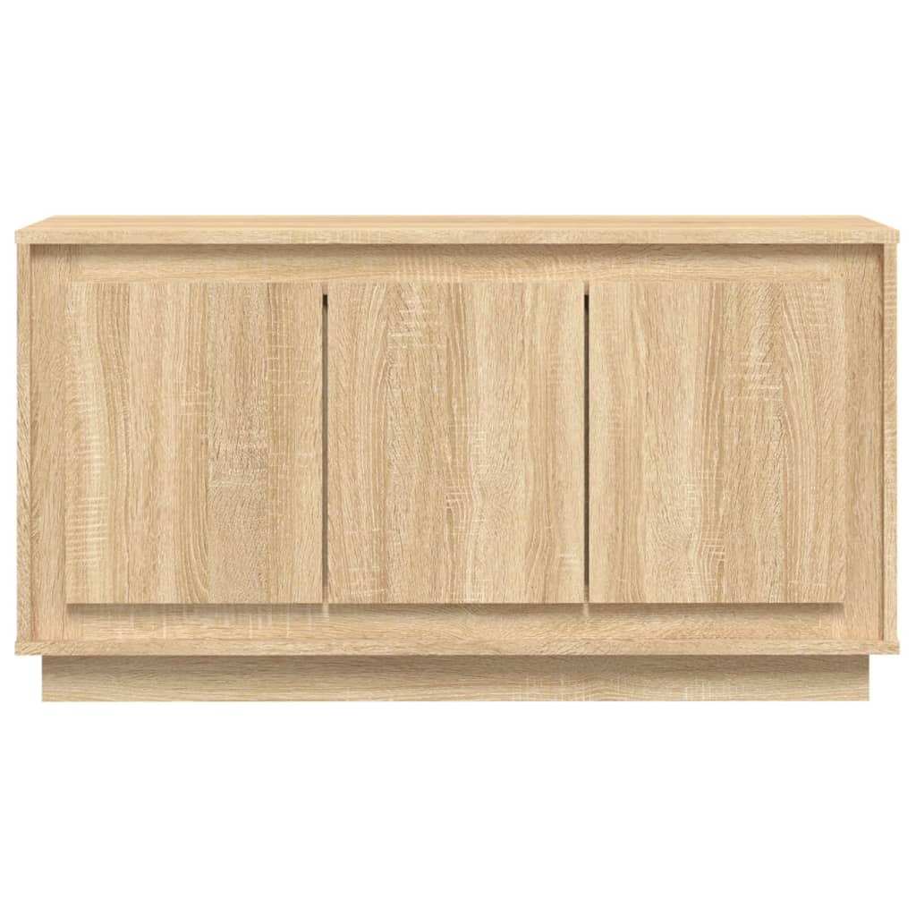 Credenza Rovere Sonoma 102x35x55 cm in Legno Multistrato - homemem39