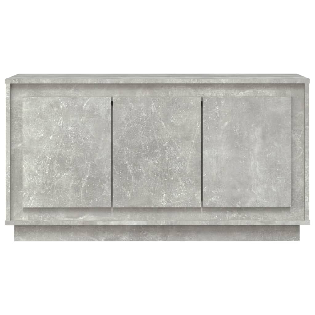 Credenza Grigio Cemento 102x35x55 cm in Legno Multistrato - homemem39