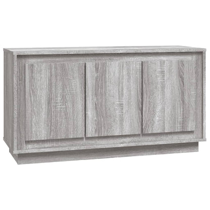 Credenza Grigio Sonoma 102x35x55 cm in Legno Multistrato | homemem39