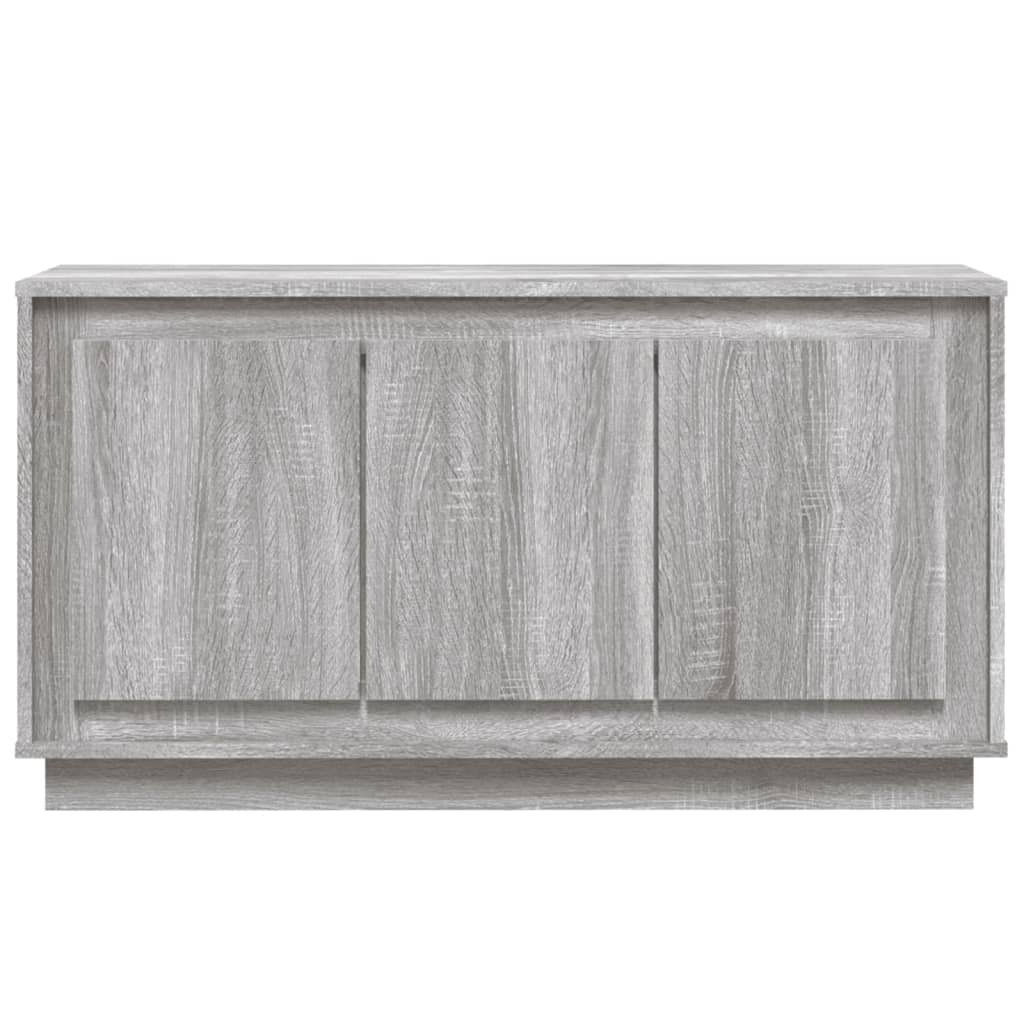 Credenza Grigio Sonoma 102x35x55 cm in Legno Multistrato - homemem39