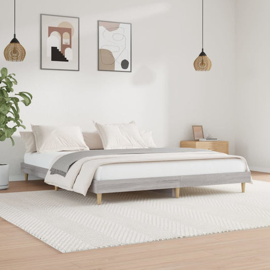 Giroletto Grigio Sonoma 200x200 cm in Legno Multistrato - homemem39