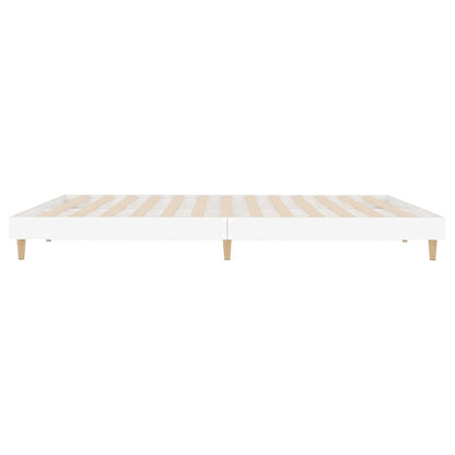 Giroletto Bianco 140x200 cm in Legno Multistrato - homemem39