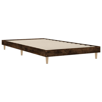 Giroletto senza Materasso Rovere Fumo 90x200 cm in Truciolato - homemem39