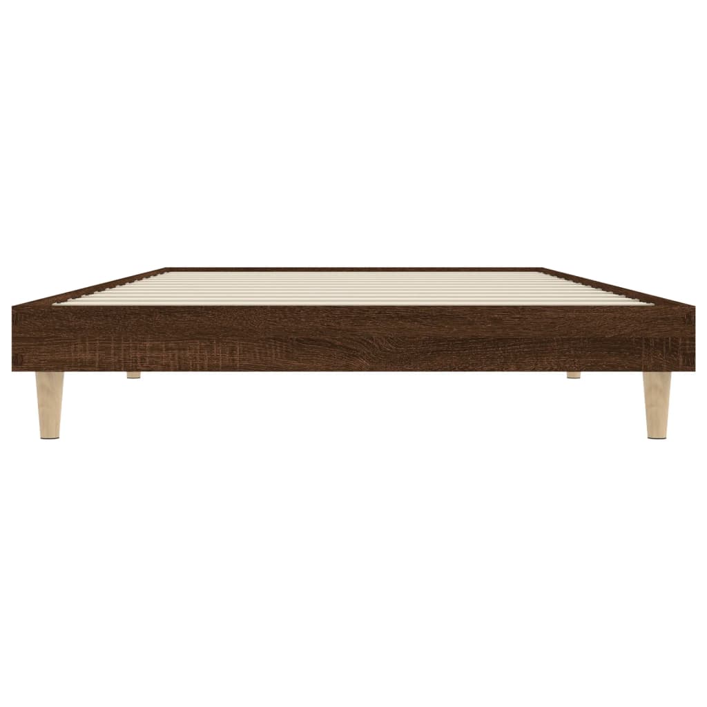 Giroletto senza Materasso Rovere Marrone 90x200cm in Truciolato - homemem39