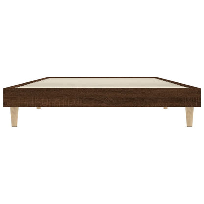 Giroletto senza Materasso Rovere Marrone 90x200cm in Truciolato - homemem39