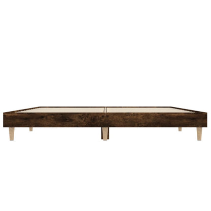 Giroletto senza Materasso Rovere Fumo 120x190 cm in Truciolato - homemem39
