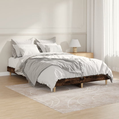Giroletto senza Materasso Rovere Fumo 120x190 cm in Truciolato - homemem39