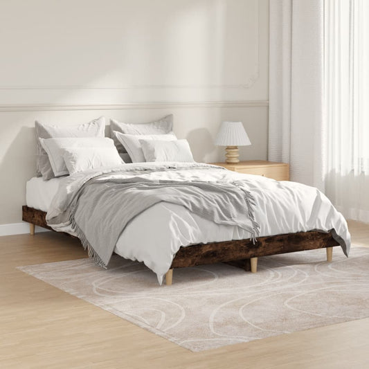 Giroletto senza Materasso Rovere Fumo 120x190 cm in Truciolato - homemem39
