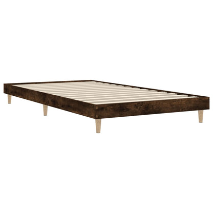 Giroletto senza Materasso Rovere Fumo 90x190 cm in Truciolato - homemem39