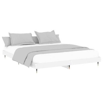 Giroletto Bianco Lucido 160x200 cm in Legno Multistrato