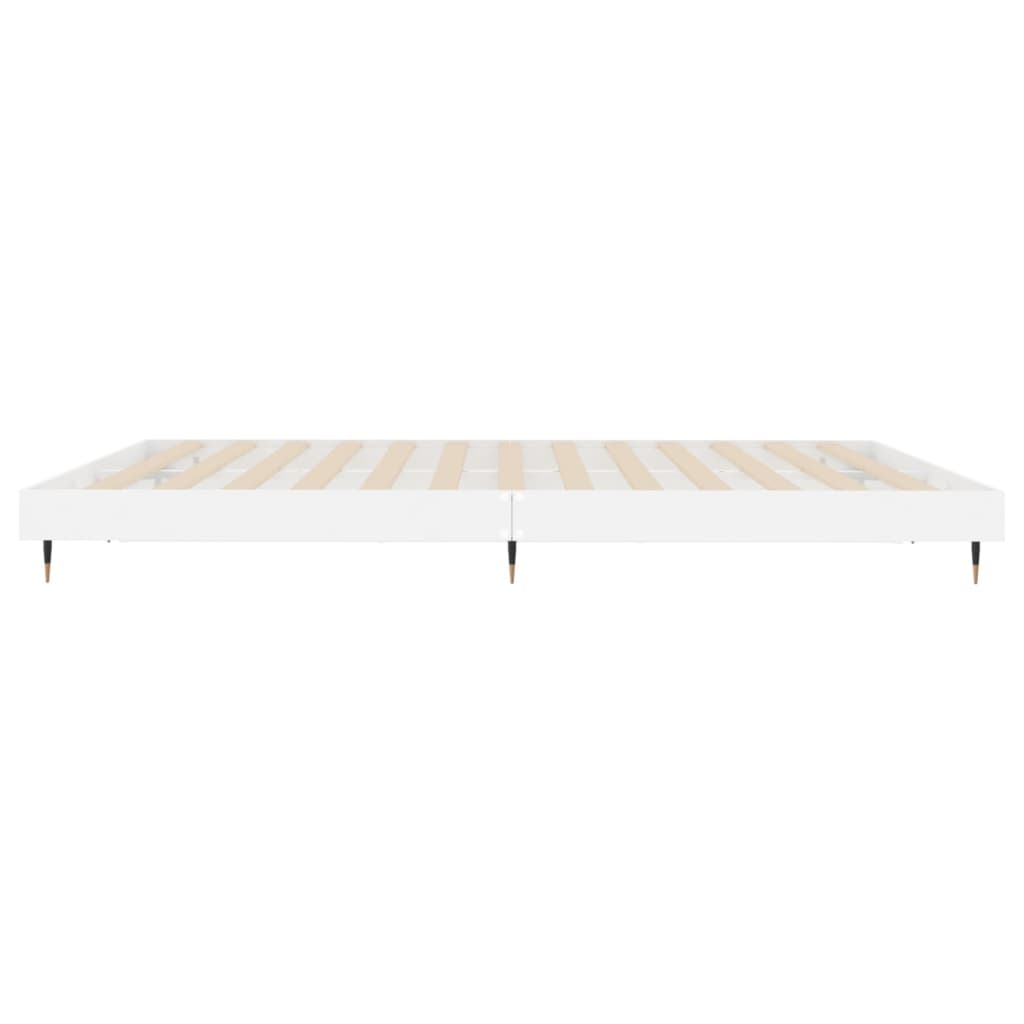 Giroletto Bianco Lucido 160x200 cm in Legno Multistrato