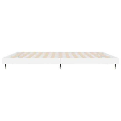Giroletto Bianco Lucido 160x200 cm in Legno Multistrato