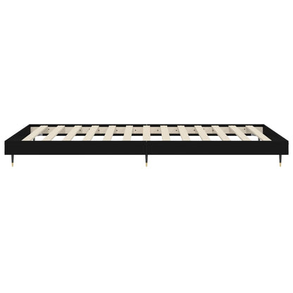 Giroletto Nero 90x200 cm in Legno Multistrato