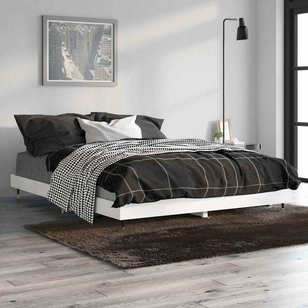 Giroletto Bianco Lucido 135x190 cm in Legno Multistrato