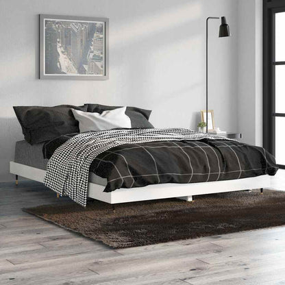 Giroletto Bianco Lucido 135x190 cm in Legno Multistrato