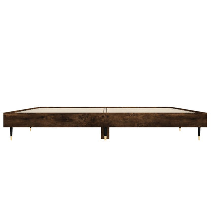 Giroletto senza Materasso Rovere Fumo 120x190 cm in Truciolato - homemem39