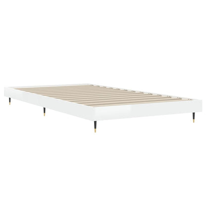 Giroletto Bianco Lucido 90x190 cm in Legno Multistrato