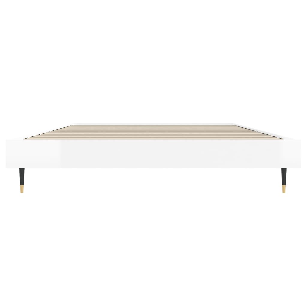Giroletto Bianco Lucido 90x190 cm in Legno Multistrato
