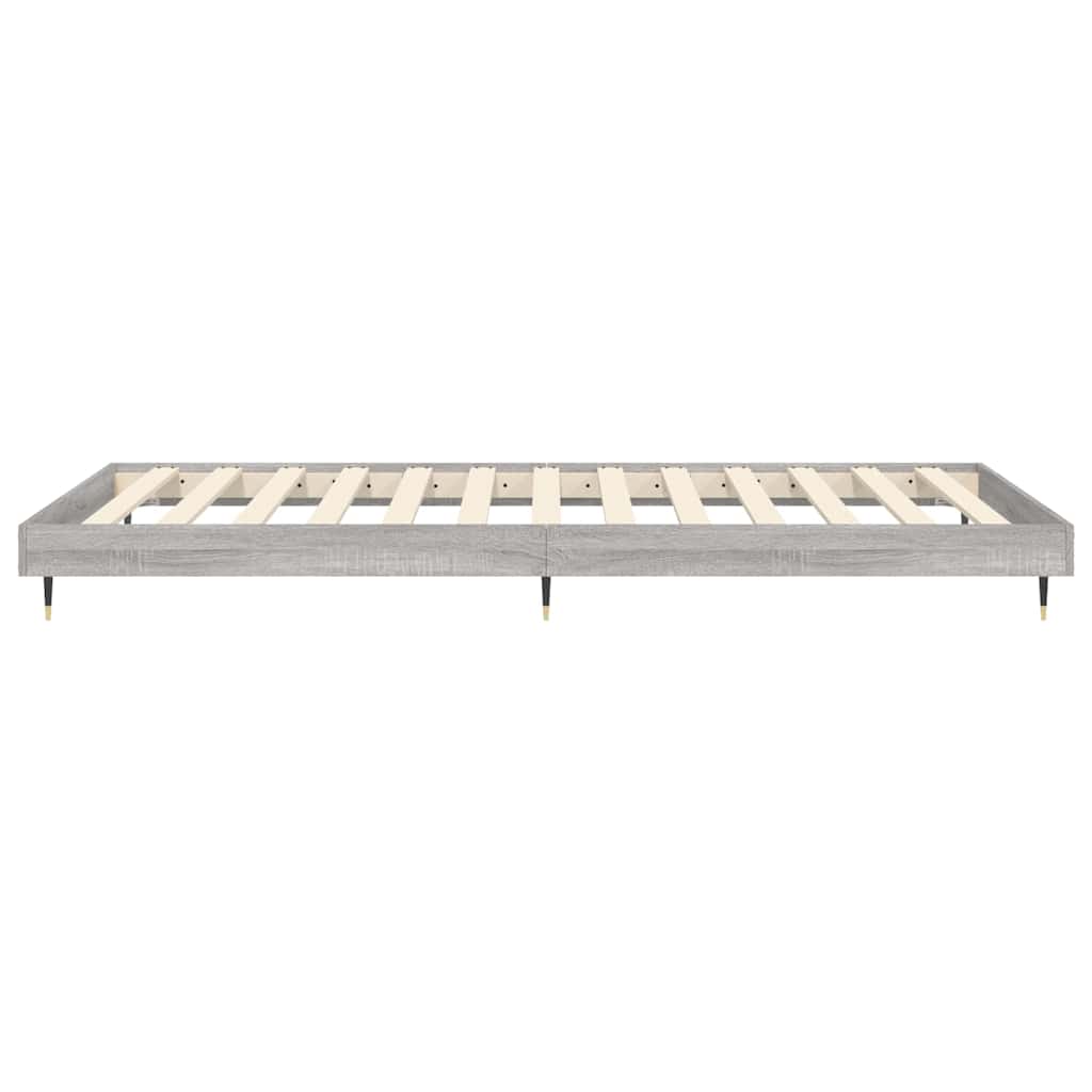 Giroletto Grigio Sonoma 90x190 cm in Legno Multistrato