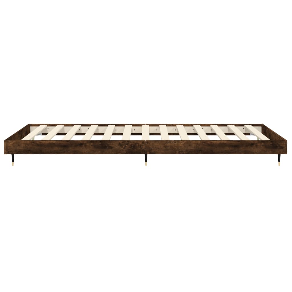 Giroletto senza Materasso Rovere Fumo 75x190 cm in Truciolato