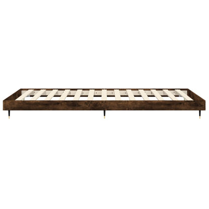 Giroletto senza Materasso Rovere Fumo 75x190 cm in Truciolato