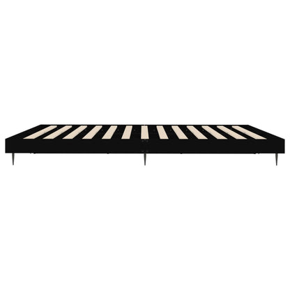 Giroletto Nero 200x200 cm in Legno Multistrato | homemem39