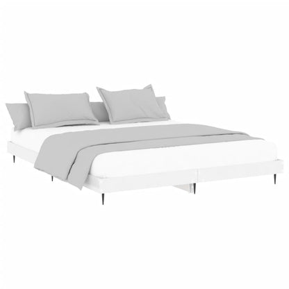 Giroletto Bianco Lucido 200x200 cm in Legno Multistrato | homemem39