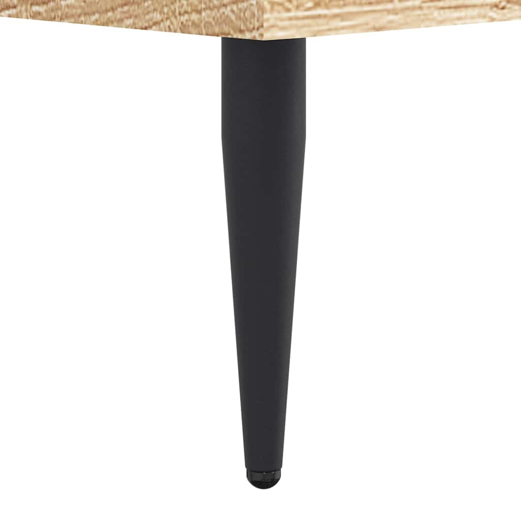 Giroletto senza Materasso Rovere Sonoma 200x200cm in Truciolato | homemem39