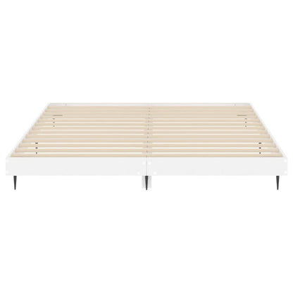 Giroletto Bianco Lucido 180x200 cm in Legno Multistrato | homemem39