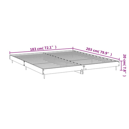 Giroletto Bianco Lucido 180x200 cm in Legno Multistrato | homemem39
