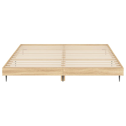 Giroletto senza Materasso Rovere Sonoma 140x200cm in Truciolato