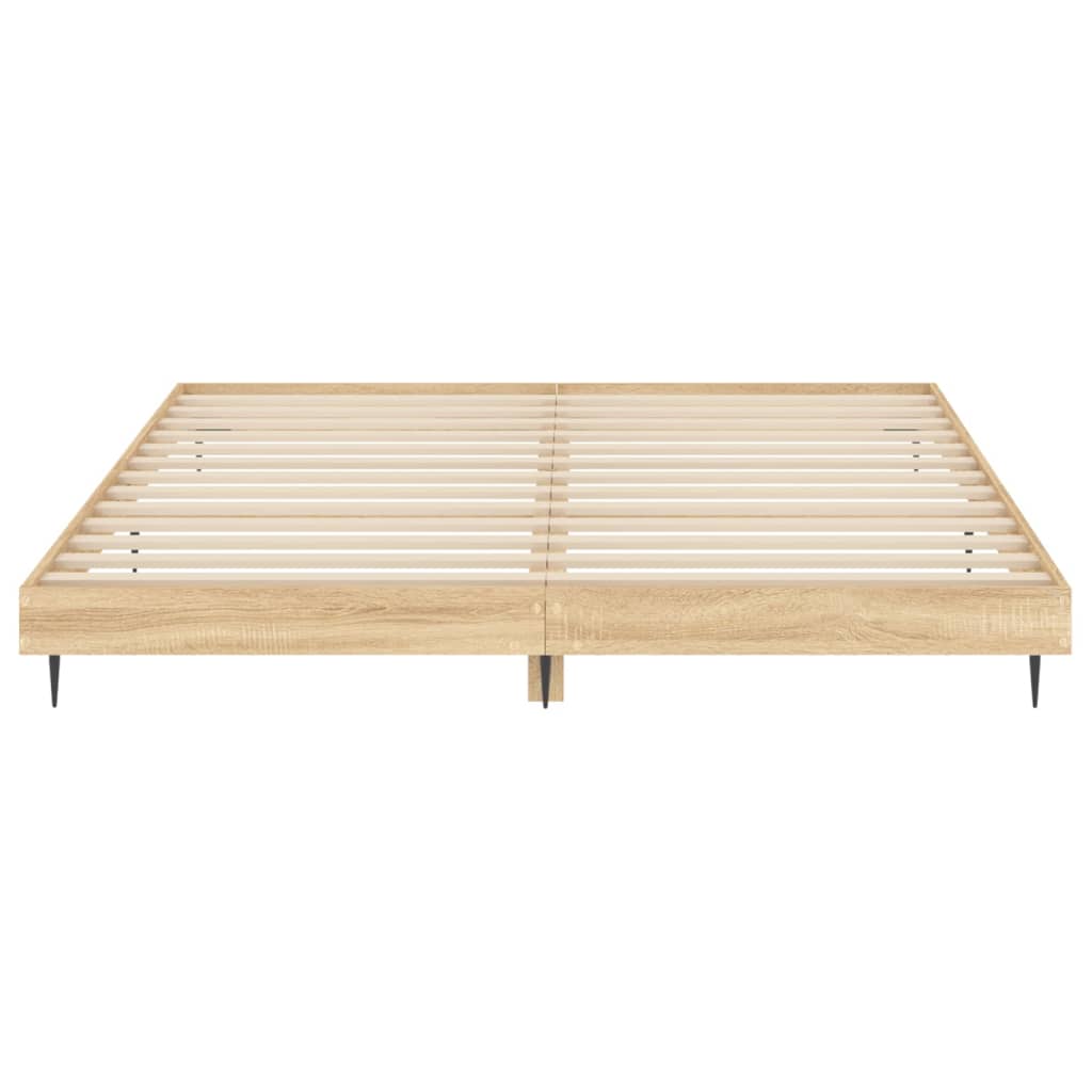 Giroletto senza Materasso Rovere Sonoma 120x200cm in Truciolato