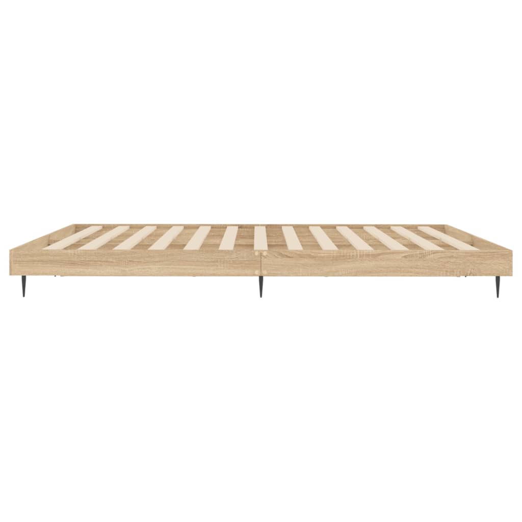 Giroletto senza Materasso Rovere Sonoma 120x200cm in Truciolato