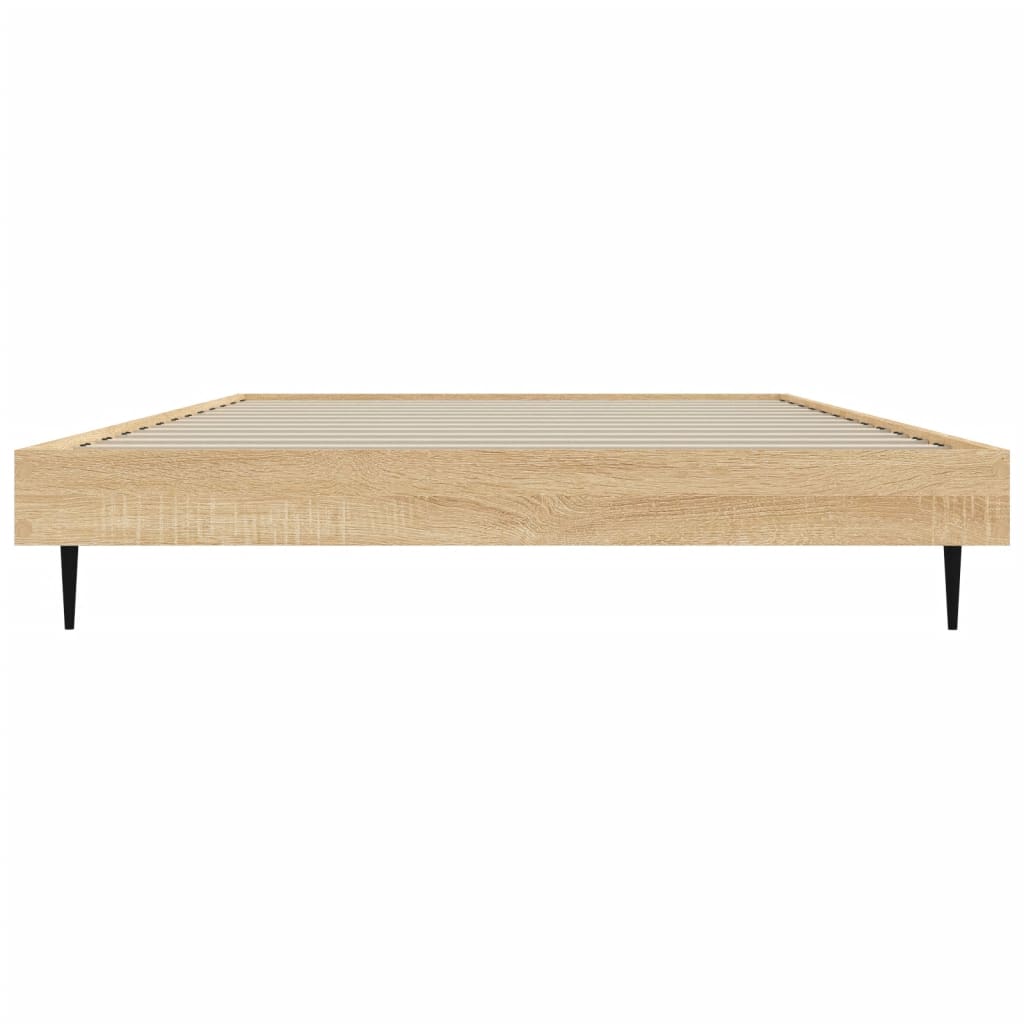 Giroletto senza Materasso Rovere Sonoma 100x200cm in Truciolato | homemem39