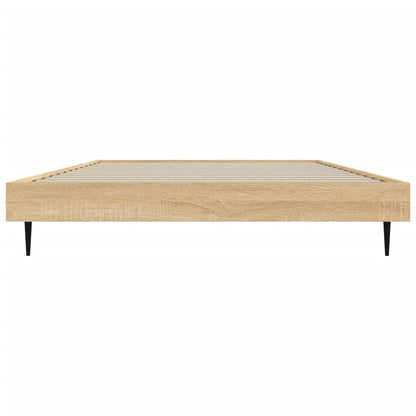 Giroletto senza Materasso Rovere Sonoma 100x200cm in Truciolato | homemem39
