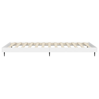 Giroletto Bianco 90x200 cm in Legno Multistrato - homemem39