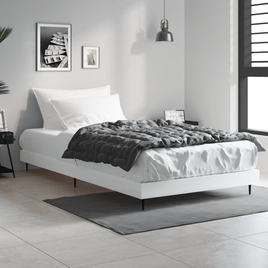 Giroletto Bianco 90x200 cm in Legno Multistrato | homemem39