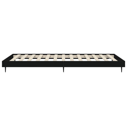 Giroletto Nero 90x200 cm in Legno Multistrato - homemem39