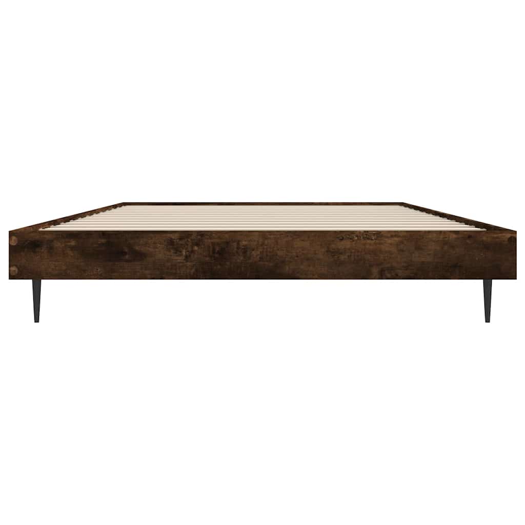 Giroletto senza Materasso Rovere Fumo 90x200 cm in Truciolato | homemem39