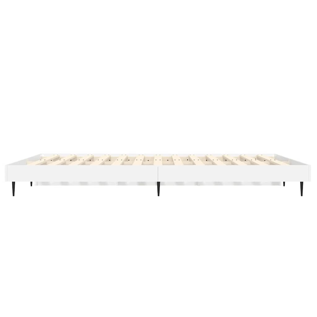 Giroletto Bianco Lucido 140x190 cm in Legno Multistrato | homemem39