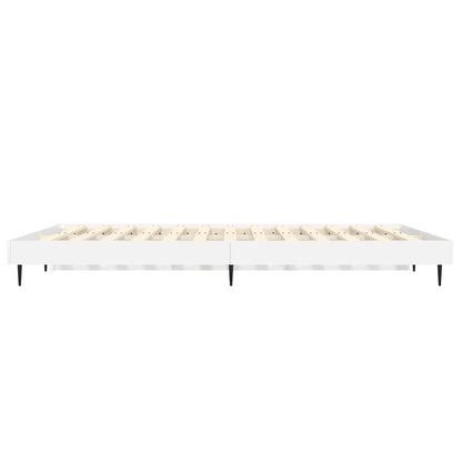 Giroletto Bianco Lucido 140x190 cm in Legno Multistrato | homemem39