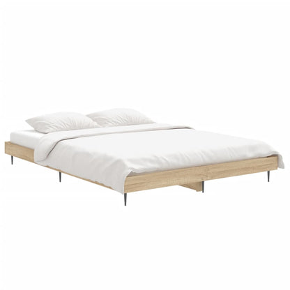 Giroletto senza Materasso Rovere Sonoma 140x190cm in Truciolato | homemem39