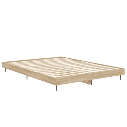 Giroletto senza Materasso Rovere Sonoma 140x190cm in Truciolato | homemem39