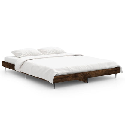 Giroletto senza Materasso Rovere Fumo 140x190 cm in Truciolato | homemem39