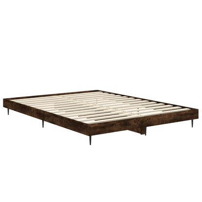 Giroletto senza Materasso Rovere Fumo 140x190 cm in Truciolato | homemem39