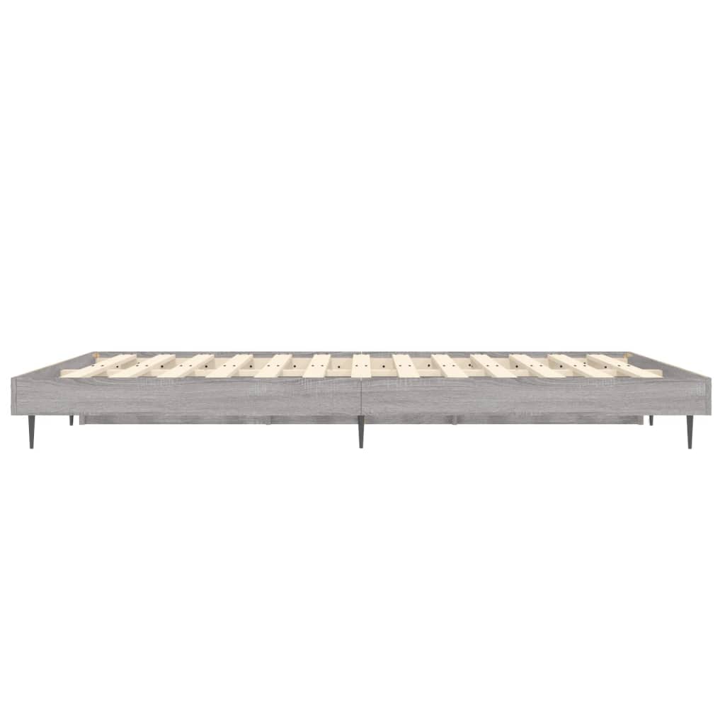 Giroletto Grigio Sonoma 140x190 cm in Legno Multistrato - homemem39