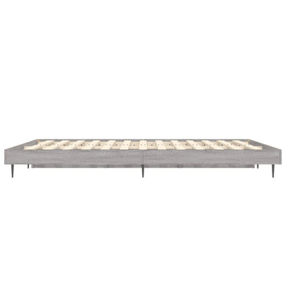 Giroletto Grigio Sonoma 140x190 cm in Legno Multistrato - homemem39